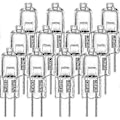 Miniatyrbilde 1 av 5: G4 halogenlamper [DB] 10W 12pcs