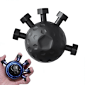 Miniatyrbild 3 av 5: Handgreppstränare Fingerövningsredskap Stressboll Handledstränare [db] black
