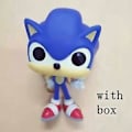 Miniatyrbilde 1 av 4: Nye Super Sonics Vinylleker med ring #283 Emerald #284 Shadow #285 Samleobjekt Actionfigur Modell for barn Gave Db 283 with box