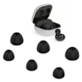 Miniatyrbillede 1 af 3: 6 stk. udskiftningsørepropper i blødt silikone til Samsung Galaxy Buds2 DB Black Style A