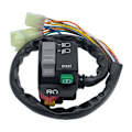 Miniatyrbilde 5 av 5: For Can Am 06-15 500 650 800 1000 Start/Stopp Bryter Styre Kontroll Bryter Frontlykt 703500920 [db] Black