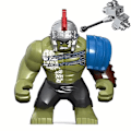 Pikkukuva 1 / 5: Batman Crocodile Killer 10,5 cm hahmolohkot Rakennusrakennustiililelulahja Db Hulk-193