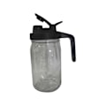 Miniatyrbillede 5 af 5: 32oz Mason Jar Hældetud Låg - Glaskande med Låg, Brystmælk Kande, Forsegling til Juice, Mælk, Kaffe, Te, Lemonade, Drik [DB]