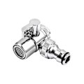 Miniatyrbilde 1 av 3: 1 sett kobberkran splitter kran diverter kran slange adapter for oppvaskmaskin kjøkken vaskemaskin [DB]