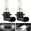 Miniatyrbillede 3 af 5: 6x 9005 Hb3 Led Forlygtepærer Sæt Fjernlys 35w 4000lm 6000k Hvid Høj {Db} Black