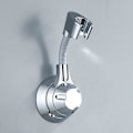 Pikkukuva 4 / 5: Rei'ittömän pyörivä suihkupään pidike, universaali reiätön saumaton ripustin kodin suihkuun [db] Electroplating
