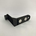 Miniatyrbild 2 av 5: 2 st Magnetiska L-fästen för 2-linjers Lasernivå 1/4' gänga Universal Superstark Järnmagnet Adsorption Stativ [DB] black
