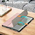 Miniatyrbillede 3 af 5: Til OnePlus Pad Go/Oppo Pad Air 2/Pad Neo Smart Case PU Læder Trifold Stand Tablet Cover [DB] Multicolor Style D
