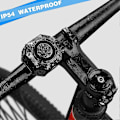 Miniatyrbild 3 av 5: Helt ny USB-uppladdningsbar cykelalarm med fjärrkontroll, DB Högljudd trådlös stöldskydd vibrationsrörelsesensor Veh [DB]