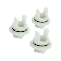 Miniatyrbillede 4 af 5: 3 stk. kødhakkerdele husholdning elektrisk kødhakker element plast gear ærme 418076 passer til Bosch BEKO [db] White