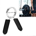 Miniatyrbilde 5 av 5: 2/4 stk 25-50mm Vektstanglås Klemme Fjær Krageklips Trening Vektløfting Dumbbell Lås [DB] 25mm 4pcs