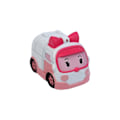 Miniatyrbild 4 av 5: Poli Roy Haley Anime Modellbil, 3*1.5 tum Räddningsteam Robocar Barn Leksaker db Plastic Tow Bucket