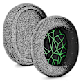 Miniatyrbilde 1 av 3: Reservedeler til øreputer for Steelseries Arctis 9 / Arctis 7 / Arctis 5 / Arctis 3/ Steelseries Arctis Pro [DB] Black Green