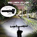 Miniatyrbillede 4 af 5: Cykellys, 6000 Lumen 5 LED Cykellygte, Vandtæt Mountainbike Forlygte Med Genopladelig [DB]