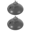 Pikkukuva 1 / 4: 2 kpl Lihamyllyn raskaan sarjan imukuppia Ranskanperunaleikkuri Ruostumaton teräs Lihamyllyn imukuppi Imu Grey 8.5X8.5X2CM