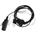 Miniatyrbillede 3 af 5: Security Bodyguard Øretelefon Headset Kompatibel Motorola Cp040 Dp1400 Gp68 [DB] black