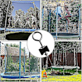 Miniatyrbillede 5 af 5: 8 stk. trampolinskruer, trampolin afmonteret stykke, trampolintilbehør, til stor trampolin/lille trampolin, pcy [DB]