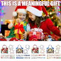 Miniatyrbillede 2 af 5: Julekalender Armbånd Countdown Kalender Jule DIY Smykke Charm Making Set Til Børn Juletema Gave [DB] C Look at the Picture