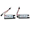 Miniatyrbillede 2 af 5: 2 stk. Hvide LED-nummerpladelyspærer til Volvo S80 99-06 V70 Xc70 S60 Xc90 Dxy88 Nummerplade DB