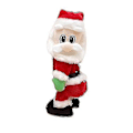 Miniatyrbild 1 av 5: 1:a Twerking Tomte - Rörlig Dansande Animering Juldekoration Batteridriven (röd) db