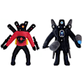 Miniatyrbilde 5 av 5: Speakerman Titans Tv Man Titans Cameraman Doll Plysjleke Titans Speaker Man Skibidi Toalett Kamera Mann Tv Kvinne Plysj Myk Leker [DB] A7 about 30cm