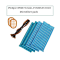 Miniatyrbillede 3 af 5: Fc5005/01 Filter Cp0667 Xv1700 Mikrofiberpuder Til Speedpro Max Aqua Fc6904, Xc8349, Xc8347, Xc8147 [DB] As Shown