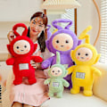 Pikkukuva 1 / 5: 30cm Kawaii Teletubbies-vauvanukke, sarjakuvaelokuvan pehmolelut lapsille, tytöille, syntymäpäivälahjat, joululahjat [DB] red