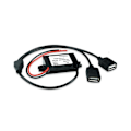 Pikkukuva 1 / 5: 12v (8-23v) 5v 3a naaras USB DC-auton virtalähde jännitteen säädin DC-moduuli auto moottoripyörä C