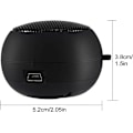 Miniatyrbild 3 av 5: Mini Högtalare Med 3.5mm Ljudkabel Låg Spänning Inbyggt Batteri Infällbar Högtalare För [db] blue