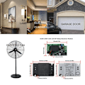 Miniatyrbillede 5 af 5: 433mhz Universal Trådløs RF Fjernbetjening Fan Lampe Lyskontakt 10a Relæ Output Radio AC 220v 1ch DB