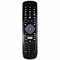 Miniatyrbillede 1 af 4: Universal Philips smart TV fjernbetjening med Netflix erstatning Sort [DB]