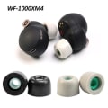 Miniatyrbilde 1 av 4: 3 par minneskum ørepropper for Sony Wf-1000xm4 Tws ørepropper støyreduksjon sklisikre ørepropper for Wf1000xm3 trådløse øretelefoner DB Black L- 2 Pairs