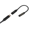 Miniatyrbillede 4 af 4: Type C Opladningskabel USB C Hun Adapter Konverter til Microsof Surface Pro 1/2 [DB] black