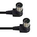 Miniatyrbilde 4 av 5: 5-pins hann DIN-plugg Sokkelkontakt 5 PIN Chassis Kabelmontering Hann til Hann [Db] 1.5m