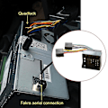 Miniatyrbilde 3 av 5: Bilradio ISO Adapter Bryterkabel For Opel H Corsa C Antara Combo Meriva Zafira For Agila Movano [DB]
