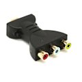 Miniatyrbild 5 av 5: HDMI-kompatibel hane till 3 RCA hona komposit AV-omvandlare AV-signaladapter [DB]