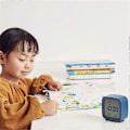 Miniatyrbillede 2 af 5: XIAOMI YOUPIN QingPing Bluetooth Temperatur Fugtighed Detektion Vækkeur med Justerbar Baggrundsbelysning [DB] Blue