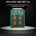 Miniatyrbilde 2 av 5: OBD-verktøy for W211 R230 ABS-reparasjon, kode C249F, tilbakestillingsverktøy for Be -Nz [DB] green