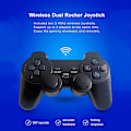 Miniatyrbild 2 av 5: 20000+ 4k Hdmi Tv Video Game Stick Retro Gaming Console W/ 2 Wireless Controller 4k Game Stick,100% New -z Db 64g