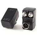 Pikkukuva 2 / 2: 2 x Push-On-antenniadapteri 300/75 ohmin TV F -koaksiaalikaapeliadapteri [DB]
