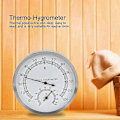 Miniatyrbilde 2 av 5: -Hygrometer 2-i-1 Rustfritt Stål Badstu Termometer Hygrometer -Hygrometer Badstue Rom Tilbehør [db] silver  white