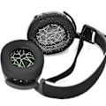 Miniatyrbilde 2 av 3: Reservedeler til øreputer for Steelseries Arctis 9 / Arctis 7 / Arctis 5 / Arctis 3/ Steelseries Arctis Pro [DB] Black Green