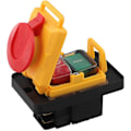 Miniatyrbild 3 av 5: Elektromagnetisk strömbrytare magnetisk knappströmbrytare kjd12 16a 250v elverktyg underspännings överbelastningsskydd [DB] Photo Color
