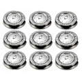 Miniatyrbild 1 av 5: 9 st Ersättningshuvud För Hq3 Hq4 Hq55 Hq56 Hq6900 Hq6868 Hq5812 Hq6874 Blad [DB]