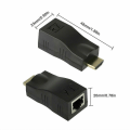 Pikkukuva 3 / 4: Hdmi-jatke Hdmi-Rj45-liitäntään Cat 5e/6 -verkon kautta Lan Ethernet -sovitin 4k 1080peu db