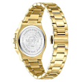 Miniatyrbilde 2 av 5: NIBOSI 2632 Stilig Herre Armbåndsur Stållenke Lysende Kalender Quartz Klokke [DB] Multicolor Gold Strap/White Dial