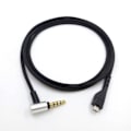 Miniatyrbilde 4 av 4: Audiokabel Stabil Overføring Anti-interferens Anti-vikling 3.5mm USB 8-pin Hodetelefon Driverfri for SteelSeries Arctis 3/5/7/Pro [DB] Black