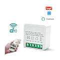 Miniatyrbild 3 av 5: Smart Switch Wifi Ljusströmbrytare Modul Bluetooth Trådlös Fjärrkontroll, 1/2 Väg 16a db