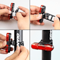 Miniatyrbilde 5 av 5: 30 000 Lumen Sykkellys 10 000 mAh USB Oppladbar Batteri LED Sykkel Lys Hodelykt Mtb Vanntett Lommelykt Frontlampe NY [DB]