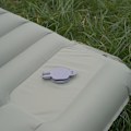 Miniatyrbillede 4 af 5: Udvidet og udvidet tykkere fod oppustelig pude, bærbar og ultralet luftmadras til udendørs camping vandreture [DB] Spring Rain With Gray On The Back